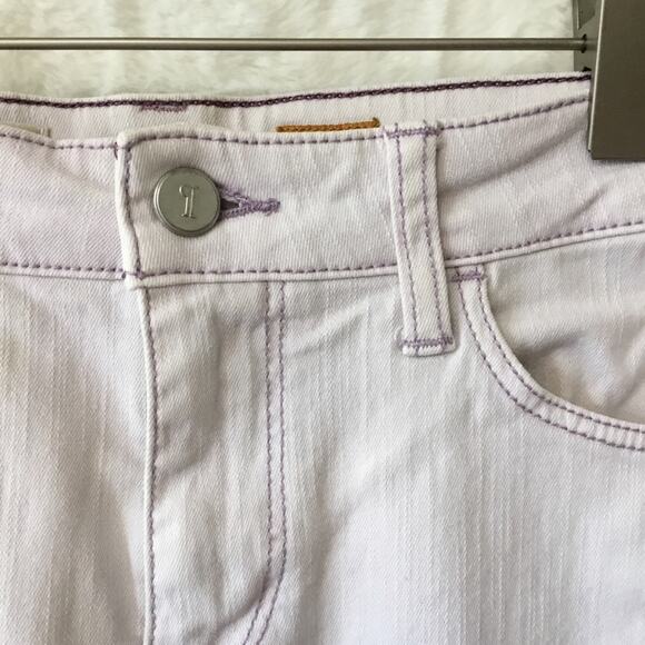 Pilcro and the Letterpress Lavender-Gray Fit/Stet Jeans - Picture 2 of 16
